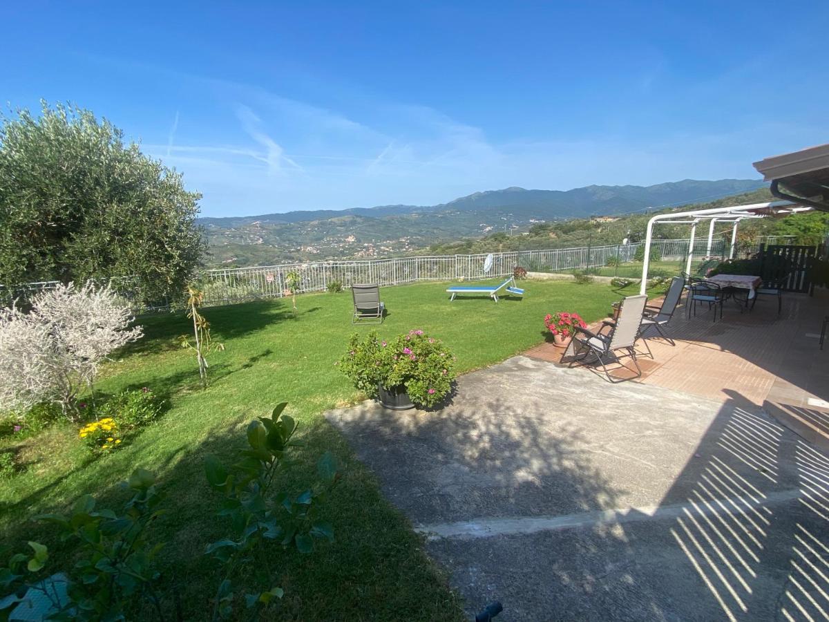 Casa Vista Mare - Superb Garden And Parking Included Villa Imperia Eksteriør bilde