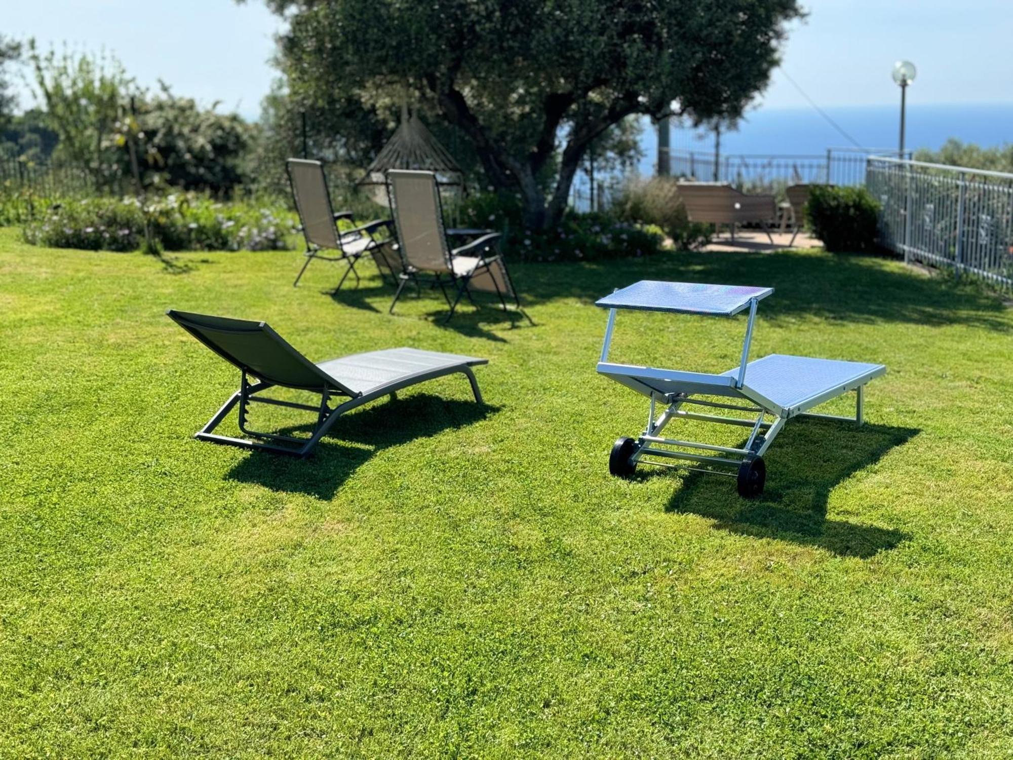 Casa Vista Mare - Superb Garden And Parking Included Villa Imperia Eksteriør bilde